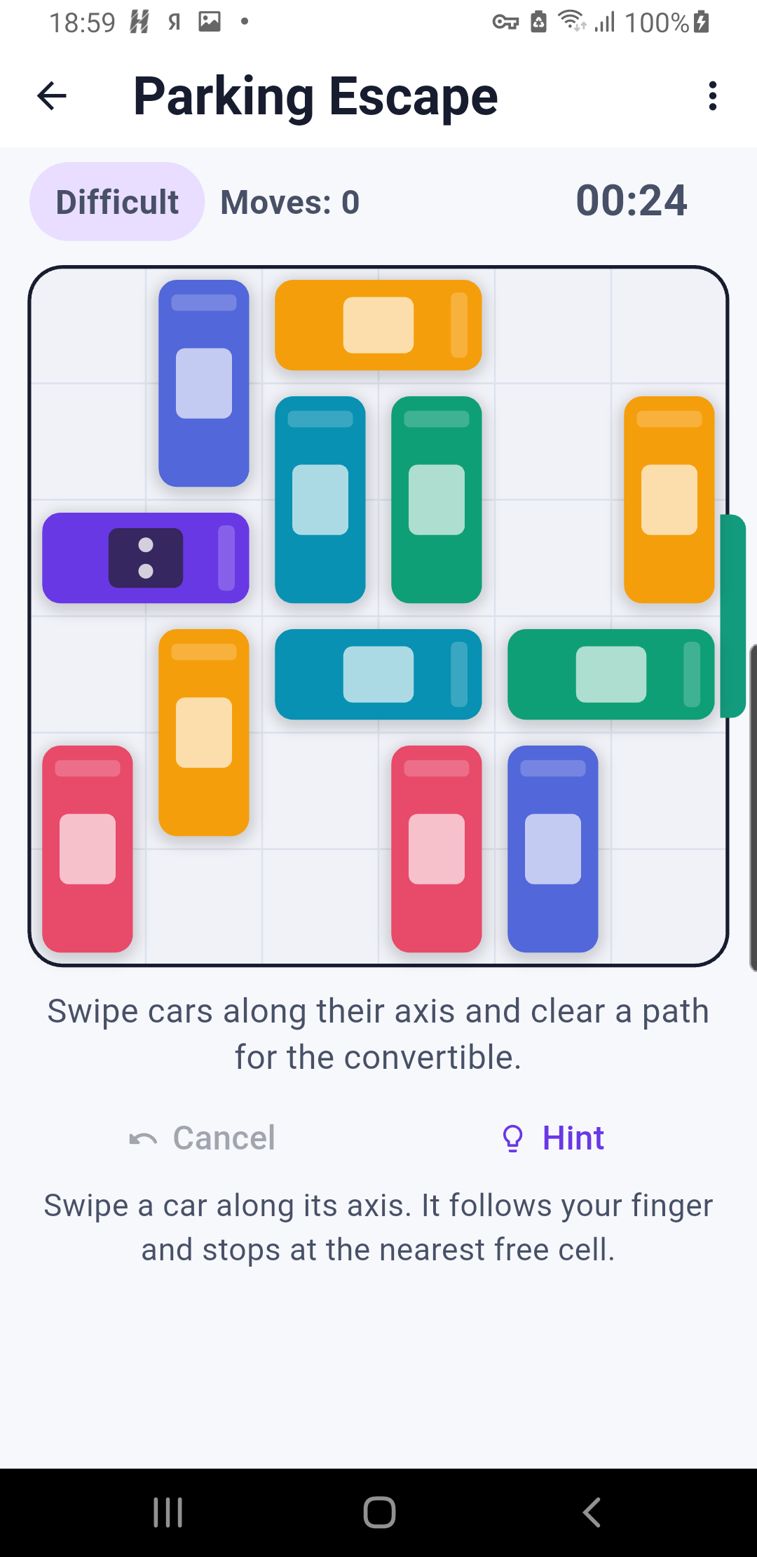 Parkplatzflucht — Gameplay in Ratiquo